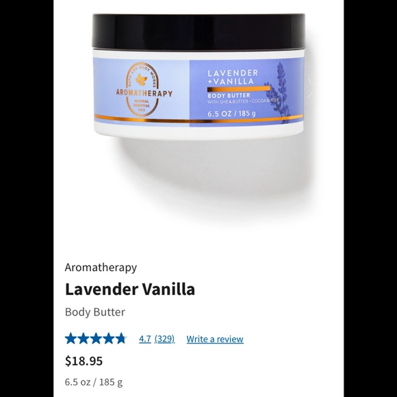2-pc Set šLAVENDER + VANILLAš Body Butter & Cleansing Bar, by BBW, NWT - Picture 8 of 9